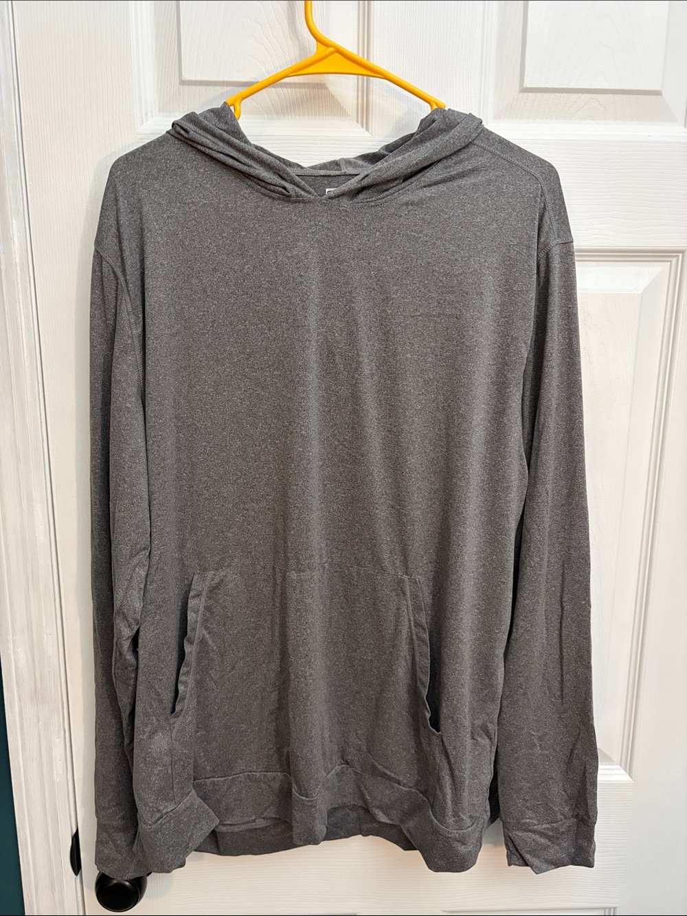 32 Degrees Men's Gray Lightweight Hooded Pullover